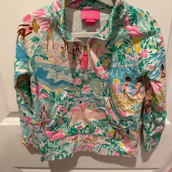 Lilly Pulitzer Little Skipper Let’s Get Together Toddler Popover Size 2-3 - Picture 4 of 4